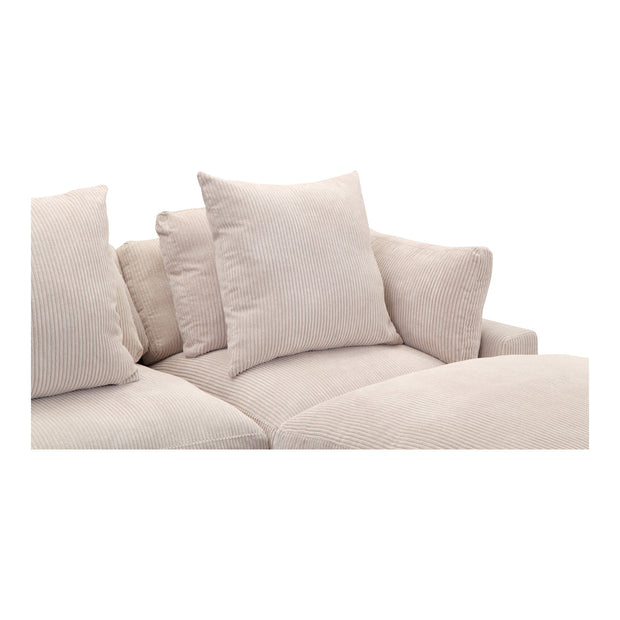 Moe's Home Collection Tumble Lounge Light Brown Modular Sectional