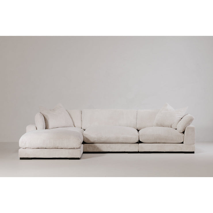 Moe's Home Collection Tumble Lounge Light Brown Modular Sectional
