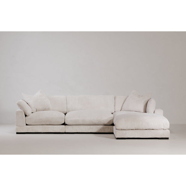 Moe's Home Collection Tumble Lounge Light Brown Modular Sectional