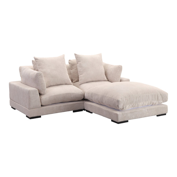 Moe's Home Collection Tumble Nook Light Brown Modular Sectional
