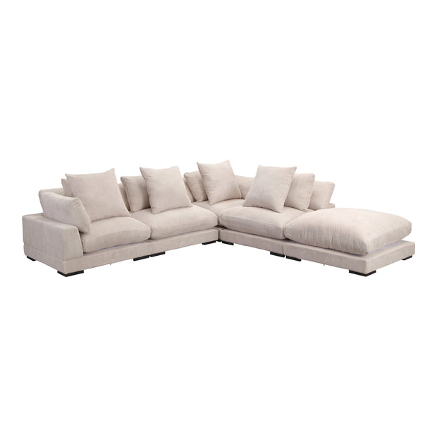 Moe's Home Collection Tumble Light Brown Dream Modular Sectional