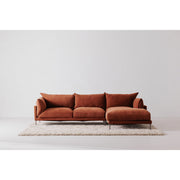 Moe's Home Collection Jamara Burnt Auburn Right-Facing Sectional