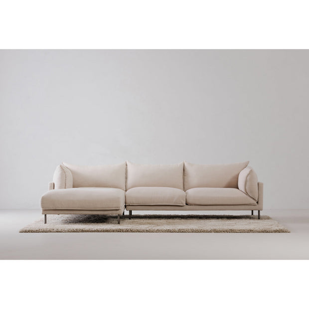 Moe's Home Collection Jamara Sandy Beige Left-Facing Sectional