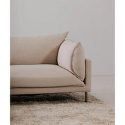 Moe's Home Collection Jamara Sandy Beige Left-Facing Sectional