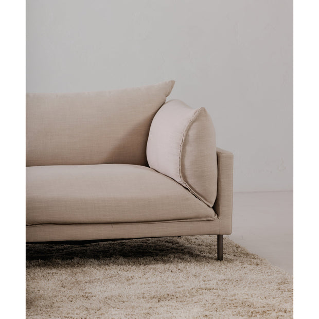 Moe's Home Collection Jamara Sandy Beige Left-Facing Sectional