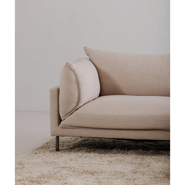 Moe's Home Collection Jamara Sandy Beige Right-Facing Sectional