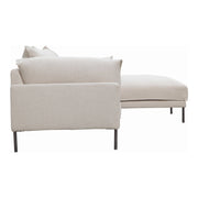 Moe's Home Collection Jamara Sandy Beige Right-Facing Sectional