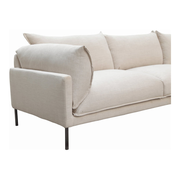 Moe's Home Collection Jamara Sandy Beige Right-Facing Sectional