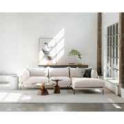 Moe's Home Collection Jamara Sandy Beige Right-Facing Sectional