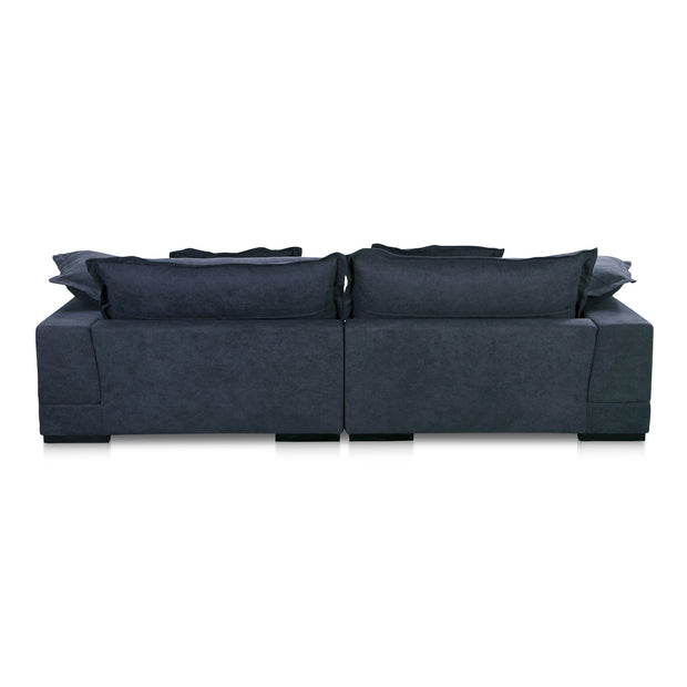 Moe's Home Collection Daydream Sectional ~ Slate Blue Performance Fabric
