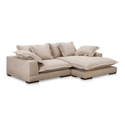 Moe's Home Collection Daydream Sectional ~ Beige Performance Fabric