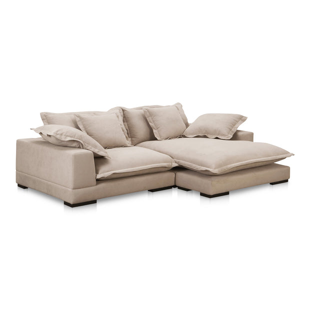 Moe's Home Collection Daydream Sectional ~ Beige Performance Fabric