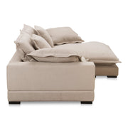 Moe's Home Collection Daydream Sectional ~ Beige Performance Fabric