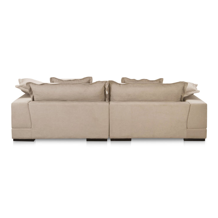 Moe's Home Collection Daydream Sectional ~ Beige Performance Fabric