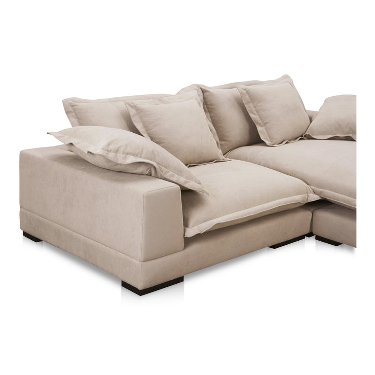 Moe's Home Collection Daydream Sectional ~ Beige Performance Fabric