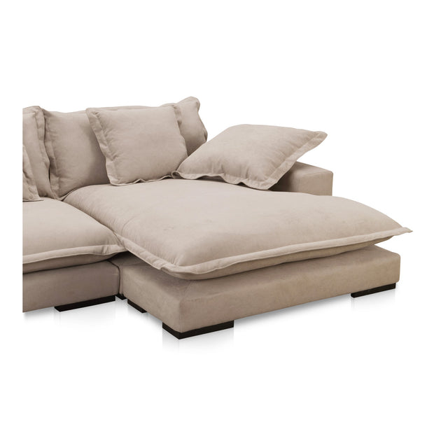 Moe's Home Collection Daydream Sectional ~ Beige Performance Fabric