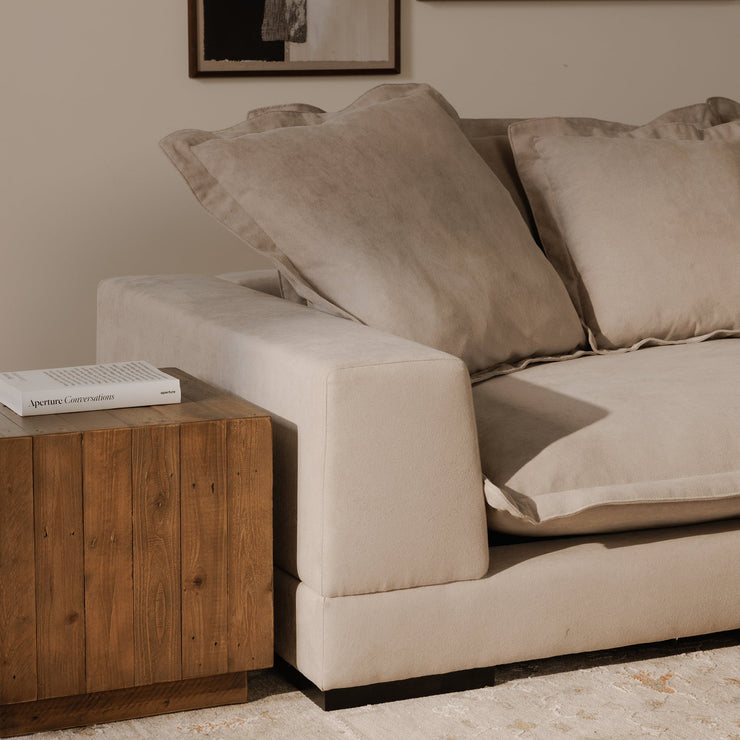 Moe's Home Collection Daydream Sectional ~ Beige Performance Fabric