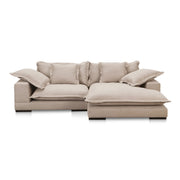 Moe's Home Collection Daydream Sectional ~ Beige Performance Fabric