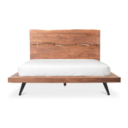 Moe's Home Collection Madagascar Brown Platform King Size Bed