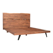 Moe's Home Collection Madagascar Brown Platform King Size Bed