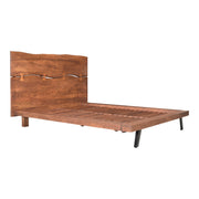 Moe's Home Collection Madagascar Brown Platform King Size Bed