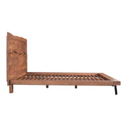 Moe's Home Collection Madagascar Brown Platform King Size Bed