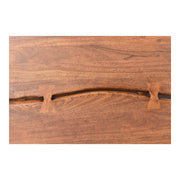 Moe's Home Collection Madagascar Brown Platform King Size Bed