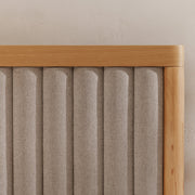 Moe's Home Collection Nina Grey Upholstered Queen Size Bed