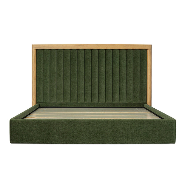 Moe's Home Collection Nina Green Upholstered Queen Size Bed