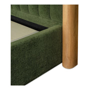 Moe's Home Collection Nina Green Upholstered Queen Size Bed
