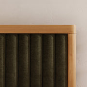 Moe's Home Collection Nina Green Upholstered Queen Size Bed