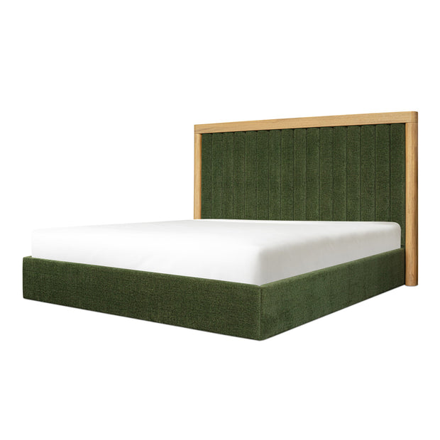 Moe's Home Collection Nina Green Upholstered Queen Size Bed