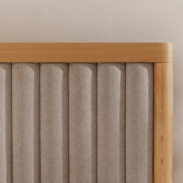 Moe's Home Collection Nina Grey Upholstered King Size Bed