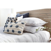 Pom Pom at Home Nantucket Grey Matelasse Coverlet and Pillow Shams ~ Available in Twin, Queen and King Sizes
