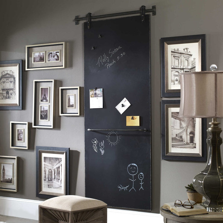 Uttermost Austin Farmhouse Barn Door Chalkboard