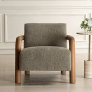 Uttermost Balance Herb Green Chenille Accent Chair
