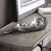 Uttermost Three Peas in a Pod Silver Sculpture