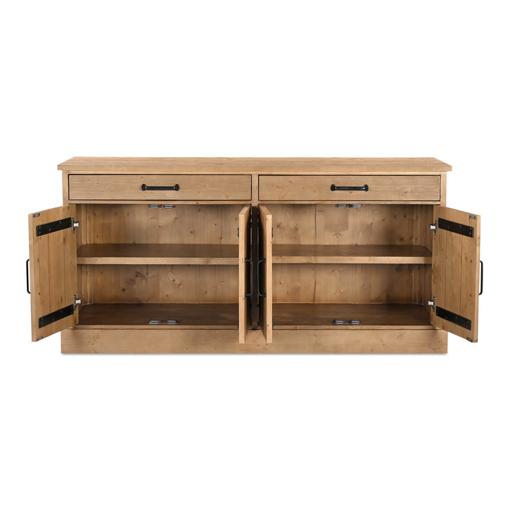 Moe's Home Collection Tade Brown 2 Drawer Sideboard