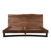 Moe's Home Collection Bent Live Edge Acacia King Size Bed