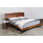 Moe's Home Collection Bent Live Edge Acacia King Size Bed