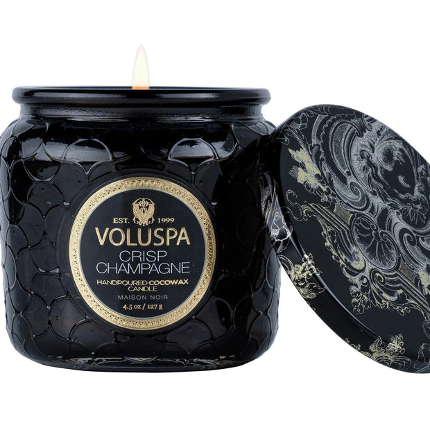 Voluspa Crisp Champagne Petite Jar Candle ~ 4.5 oz.