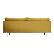 Moe's Home Collection Raphael Yellow Sofa