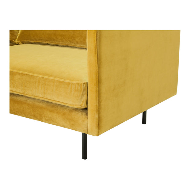 Moe's Home Collection Raphael Yellow Sofa