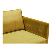 Moe's Home Collection Raphael Yellow Sofa
