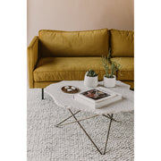 Moe's Home Collection Raphael Yellow Sofa