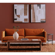 Moe's Home Collection Raphael Yellow Sofa