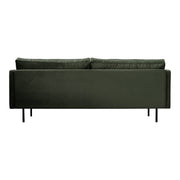 Moe's Home Collection Raphael Dark Green Sofa
