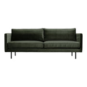 Moe's Home Collection Raphael Dark Green Sofa