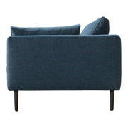 Moe's Home Collection Raval Dark Blue Sofa