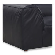 Moe's Home Collection Form Signature Modular Sectional ~ Vantage Black Leather